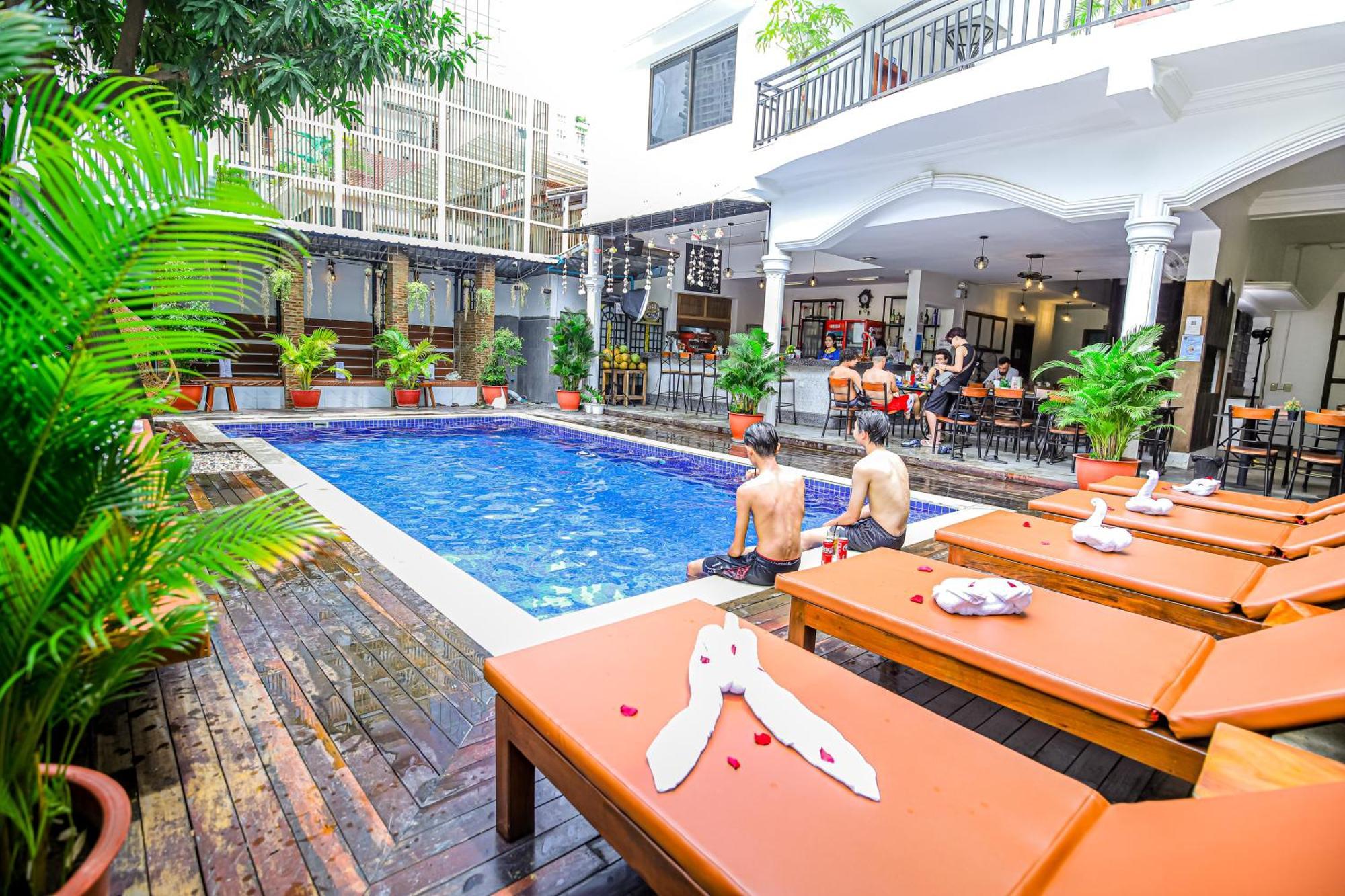 Bliss & Beats Hostel Phnom Penh Exterior foto