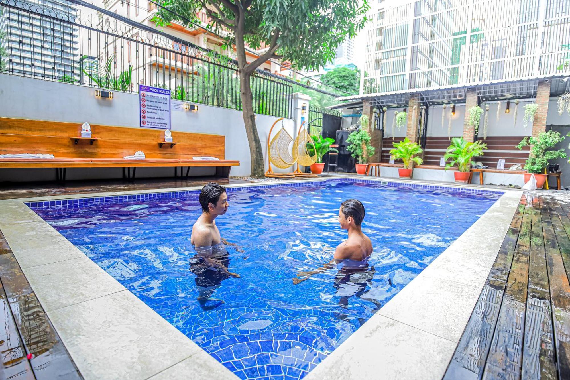 Bliss & Beats Hostel Phnom Penh Exterior foto